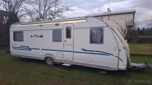 Obytný príves, karavan Adria Classica 663 UK (rok 2008)