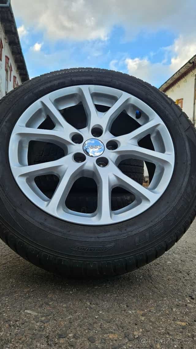Originální ALU kola Jeep Cherokee, Compass R17 5x1