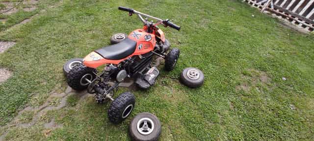 dětská elektro čtyřkolka