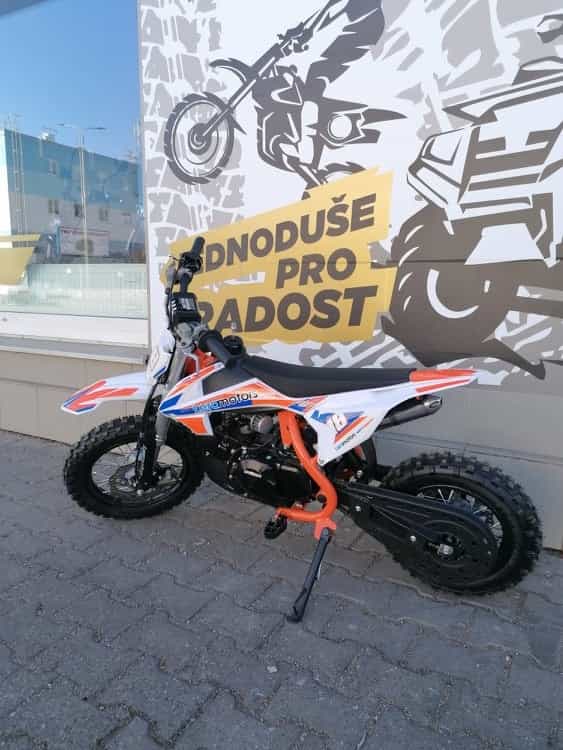 Pitbike Spirit 90 12/10 Automat Oranžová