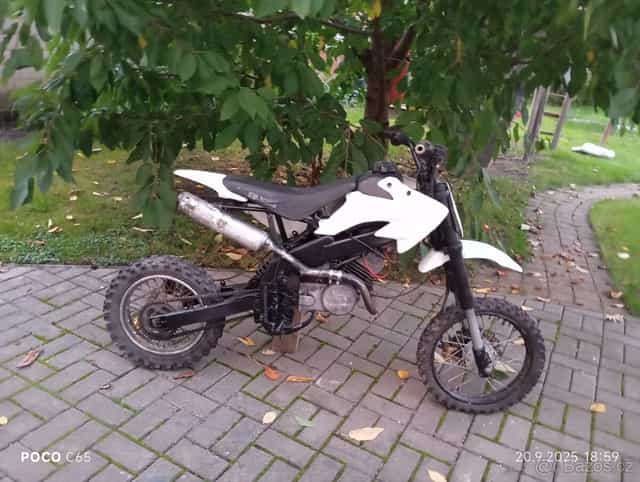 Pitbike s motorem simsona