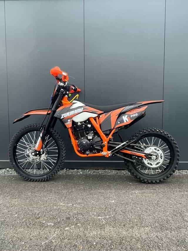 Pitbike Markstore Zuumav K5-250cc PRO 21/18 - oranžová