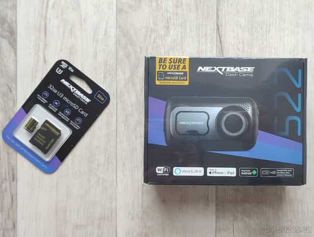 Top AUTO-KAMERA s kvalitním záznamem, nový kus, NEXTBASE 522