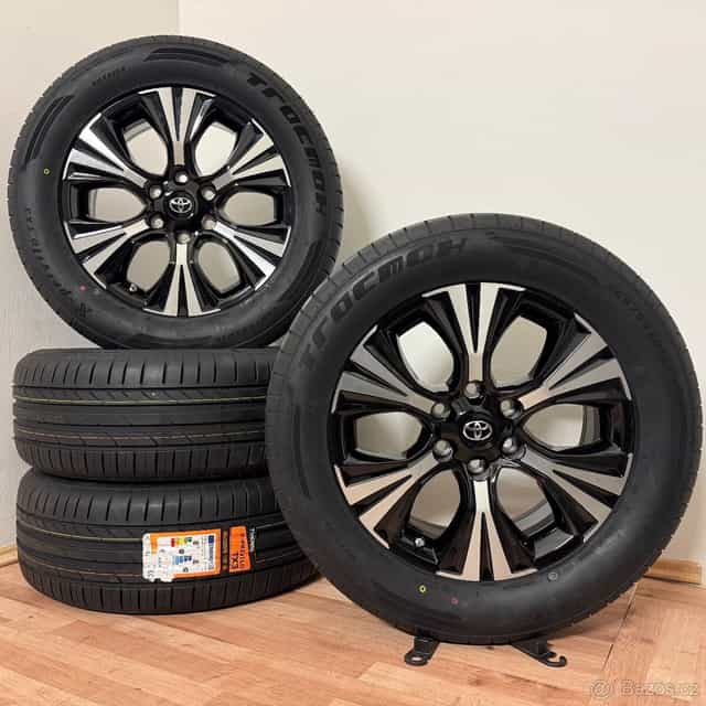 TOYOTA LC150 6x139,7 R19 ET25+TPMS+LETNÍ 265/55R19