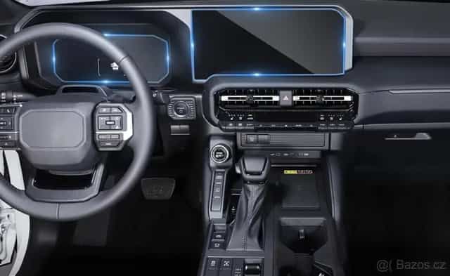 Toyota Land Cruiser 250-folie na display