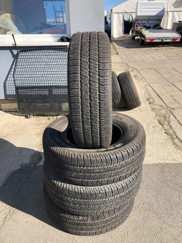 Pnematiky WRANGLER 255/75R17 GOOD YEAR 7mm M+S