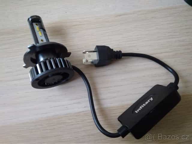 Výkonné LED žárovky H4