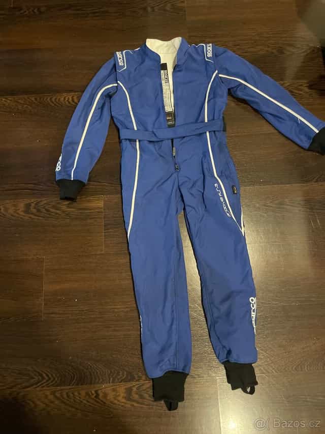 Motokárová dětská kombinéza Sparco