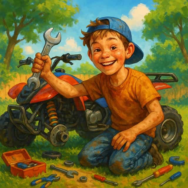 Koupím nepojízdnou dětskou čtyřkolku.