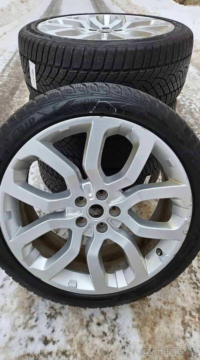TOP originální ALU kola Land Rover 22" – 5×120, Go