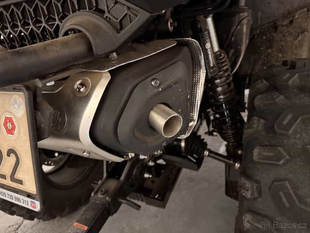 CF moto G3 1000  nerezové  koncovky výfuku