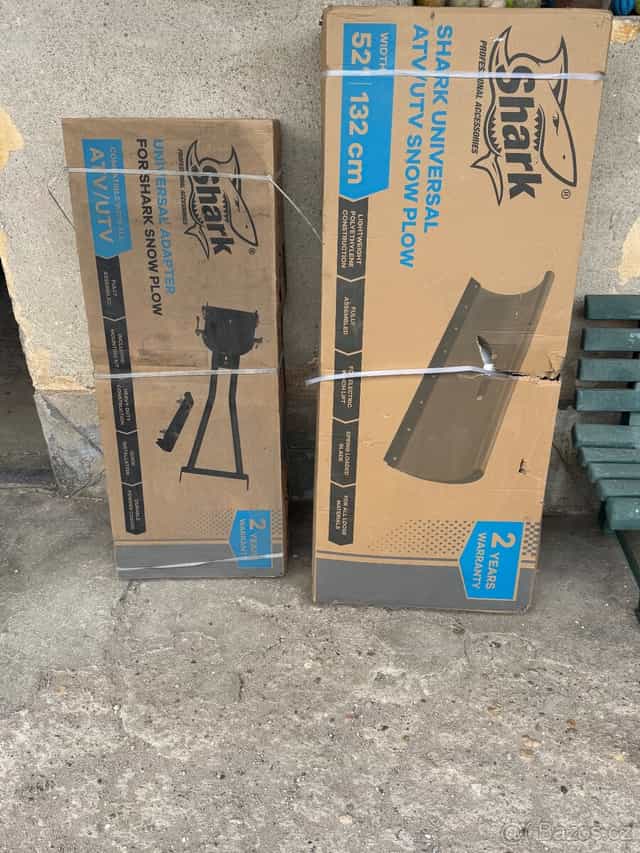 NOVÁ UNIVERZÁLNÍ PLASTOVÁ RADLICE SHARK 132 CM