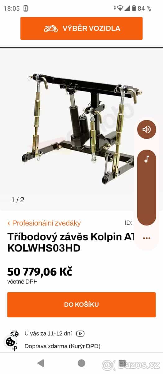 Zdvih kolpin