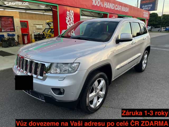 Jeep Grand Cherokee 3.0 (Disel) OVERLAND Kůže AUT +ZÁRUKA