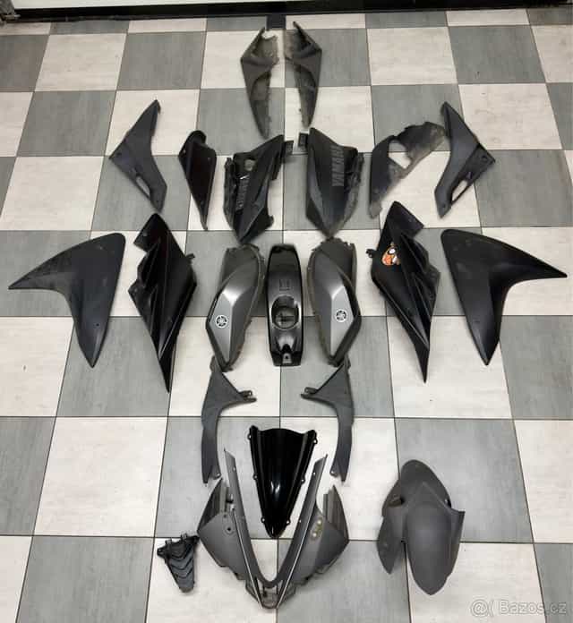Yamaha YZF-R125 2014-2018 Sada Kapot, Plexi PUIG