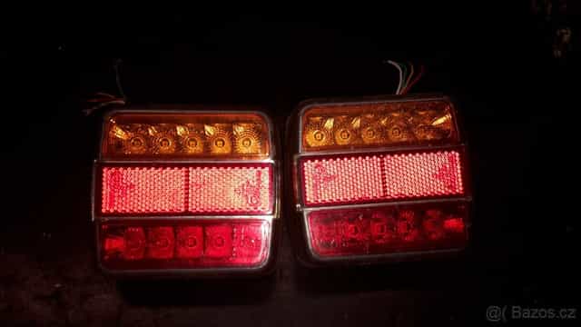 Zadní led světla
