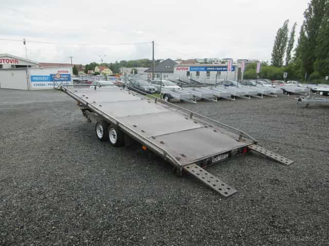 Hydraulicky sklopný přívěs AD 2,8t 5,17x2,09