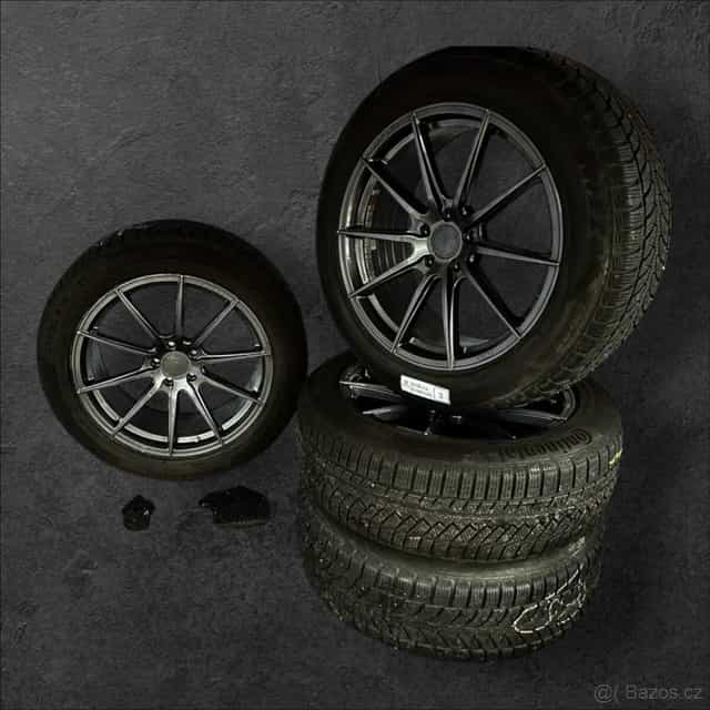 Alu kola Ispiri 5x108 + zimní 235/55r19