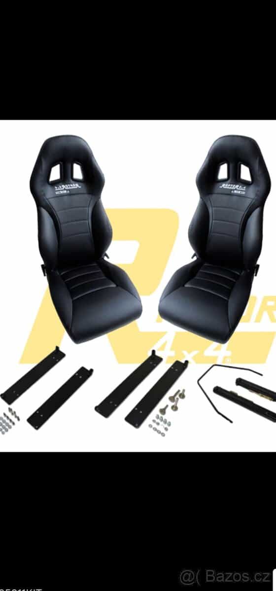 NISSAN PATROL Y60 SEDADLA SPARCO RAPTOR 4X4 S VYHRIEVANÍM