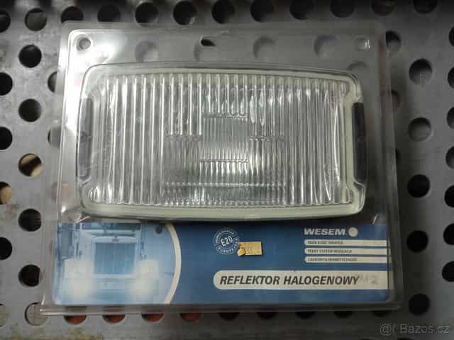 Přídavné mlhové světlo hranaté 220x123mm WESEM
