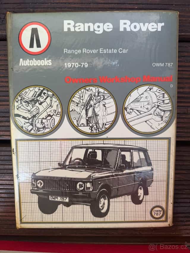 RANGE ROVER originální montážní manual servisní příručka