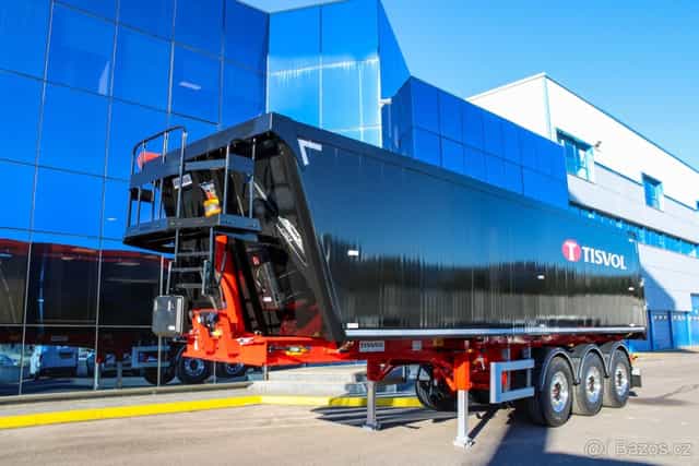 Sklápěcí návěs - Tisvol 43m3 5340kg Ihňed k odberu