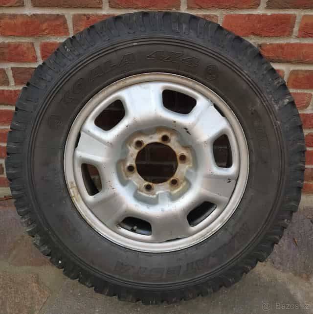 Toyota Land Cruiser alu R16,  R17 6x139.7 rezerva T/A Nissan