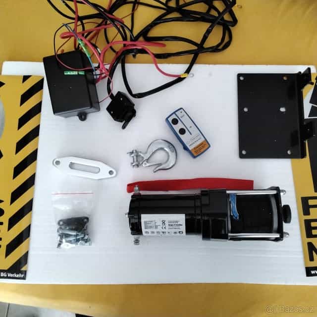 Navijak 12v TX3000 SYNTHETIK LANO