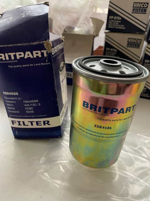 Palivový filtr Land Rover