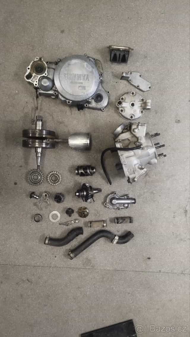 dily motoru yamaha yz 250