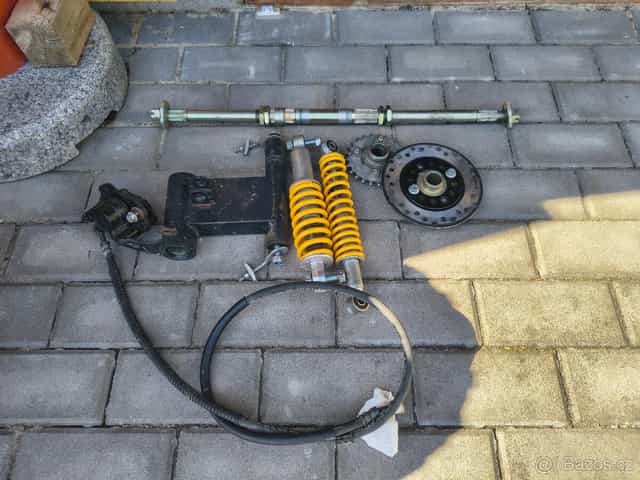 různé díly na dětskou čtyřkolku