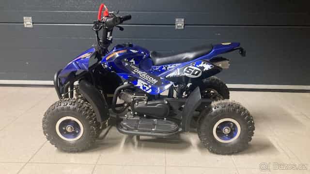 Dětská čtyřkolka 49ccm Dragon II Sport modrá