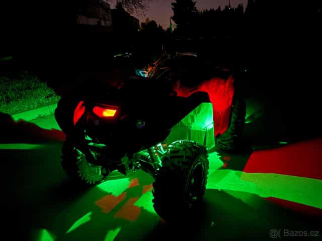 Podsvícení čtyřkolky
