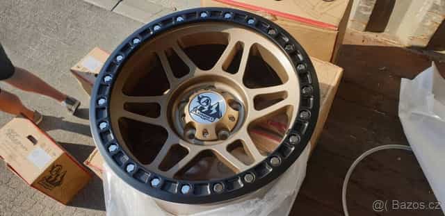 Alu kola 17” vhodné na Jeep Wrangler STAR BRONZE