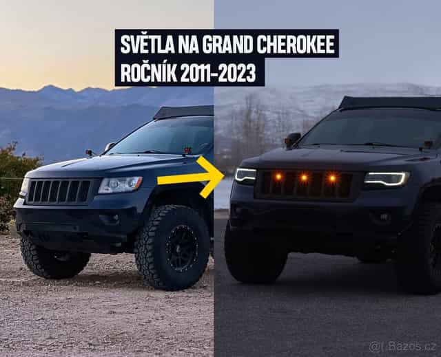 Světla na Jeep Grand Cherokee 2011-2013