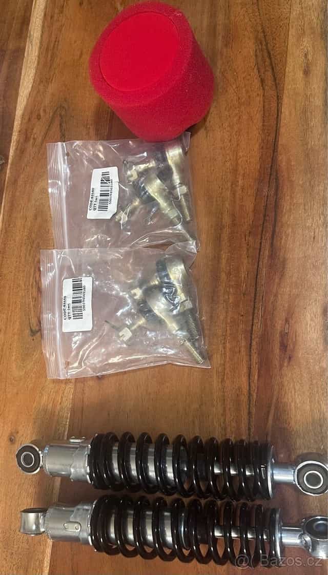 Tlumiče,čepy,vzduchový filtr