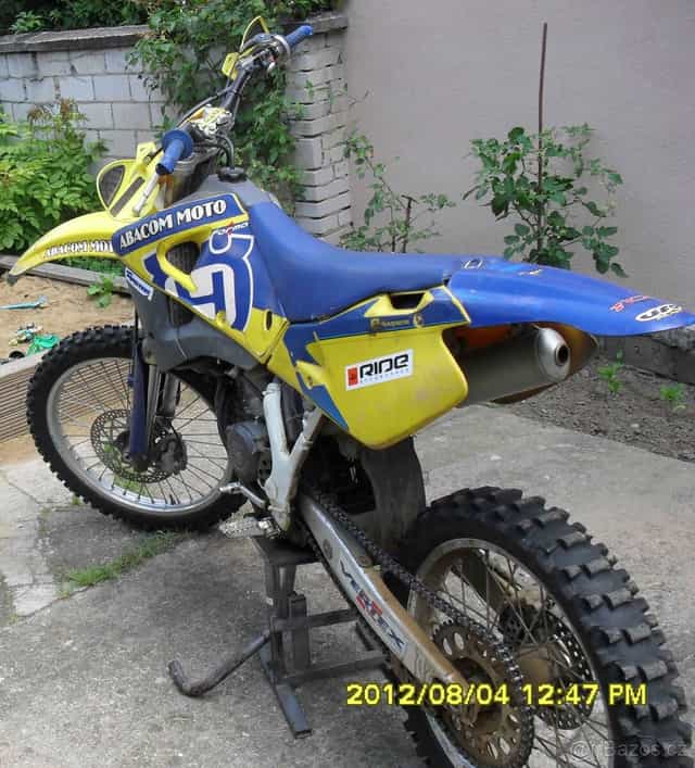 Hledám papíry na Husqvarnu WR125 r.v. 2002.