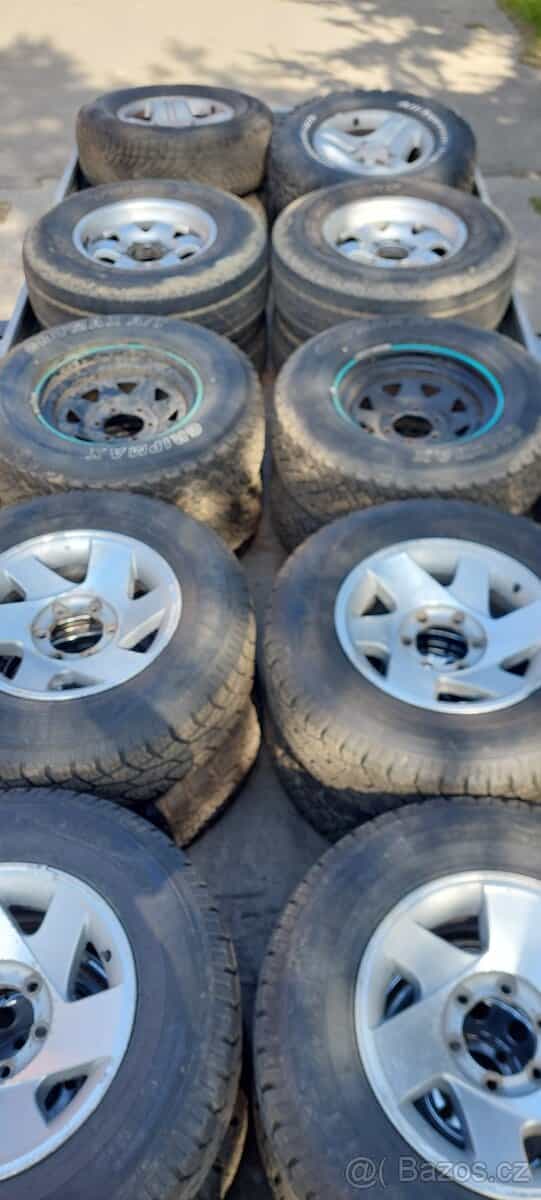 Offrod disky s pneu 15" a 16"