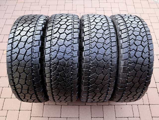 4x 295/65R20 RADAR – TÉMĚŘ NOVÉ– DODGE RAM