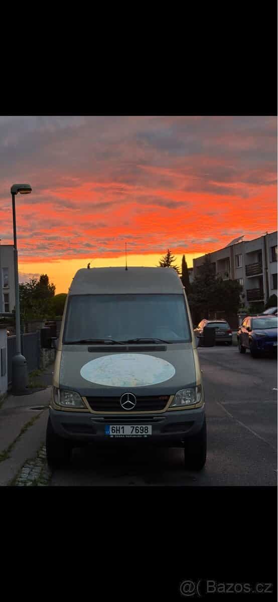 Mercedes Benz Sprinter 4X4 Obytný Offroad