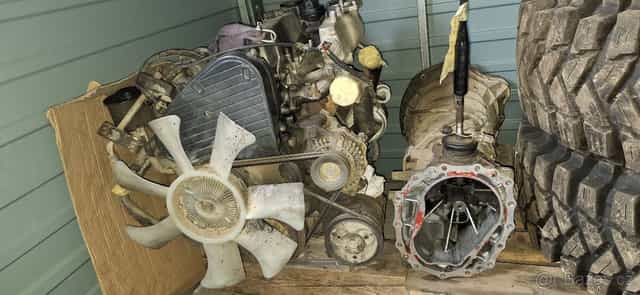 Kompletni motor Nissan Patrol y61 2,8TD mech. čerpadlo