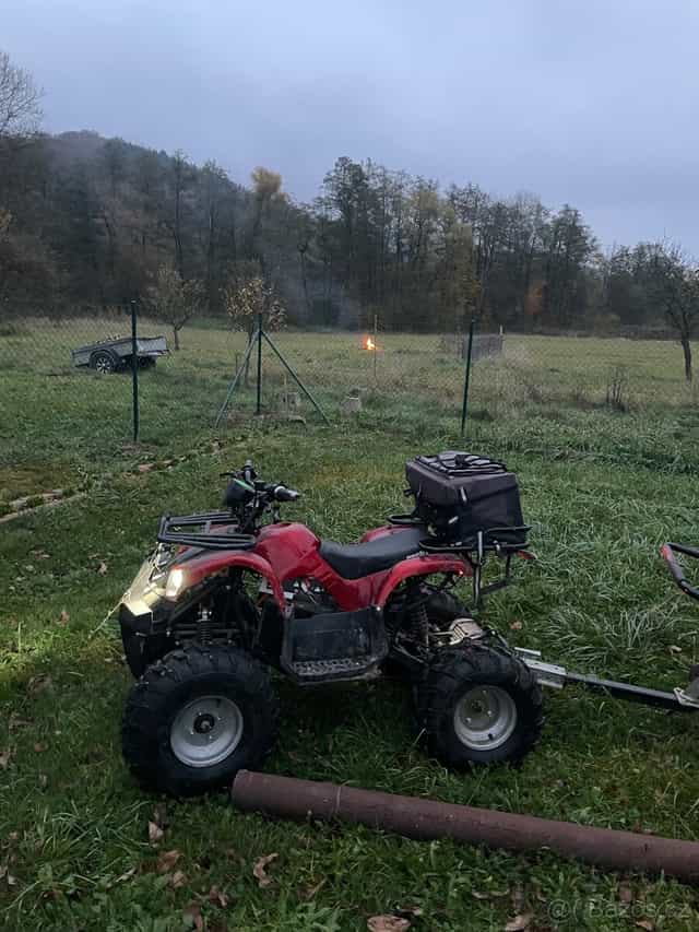 AKU čtyřkolka HECHT 56155 72V+ vozík Hecht