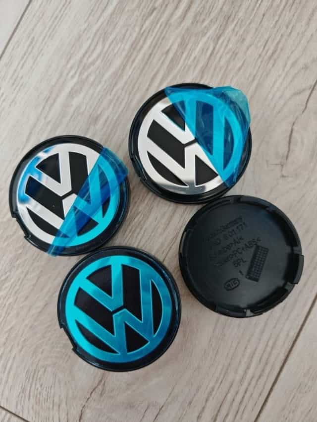 55 mm Středové pokličky Volkswagen VW 6N0601171