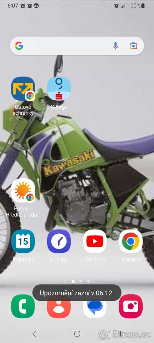 Výfuk kawasaki kmx 125