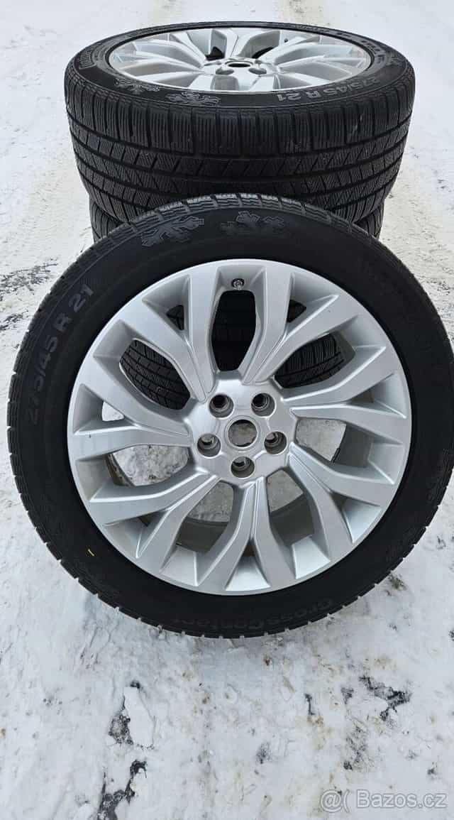 TOP ALU kola Land Rover 21" – 5×120, Continental 9