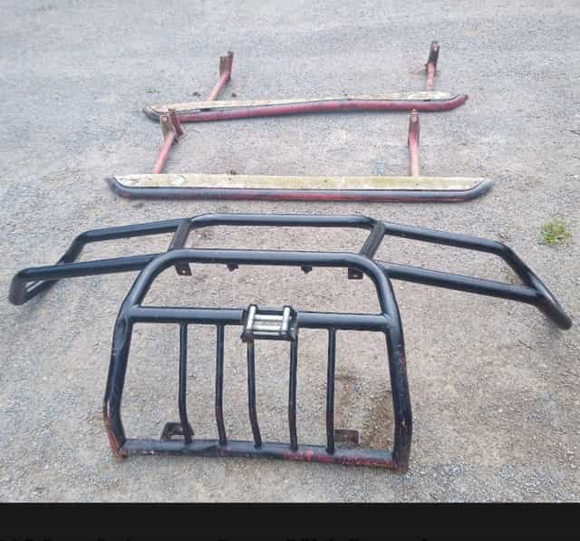 Expediční offroad přední rám + nášlapy Grand Vitara I.