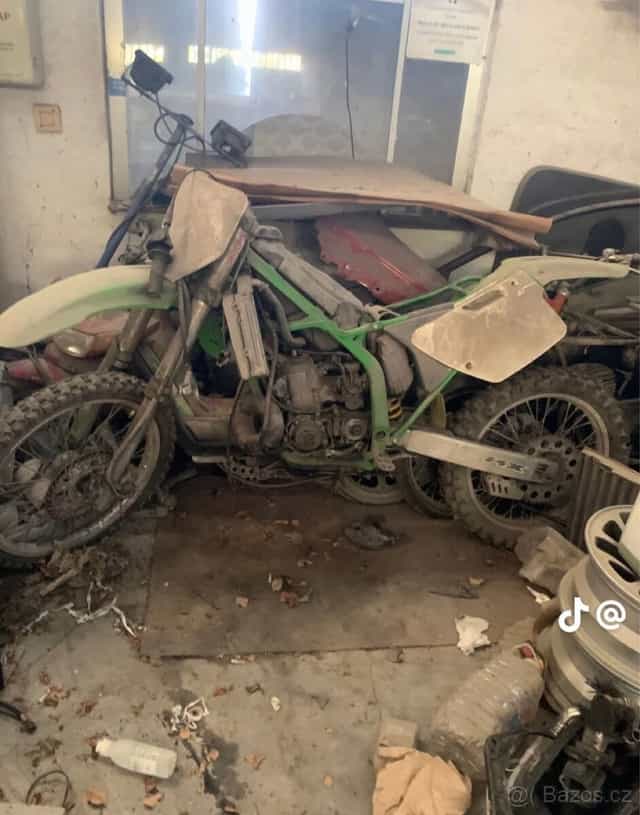 Koupím nepojízdné moto