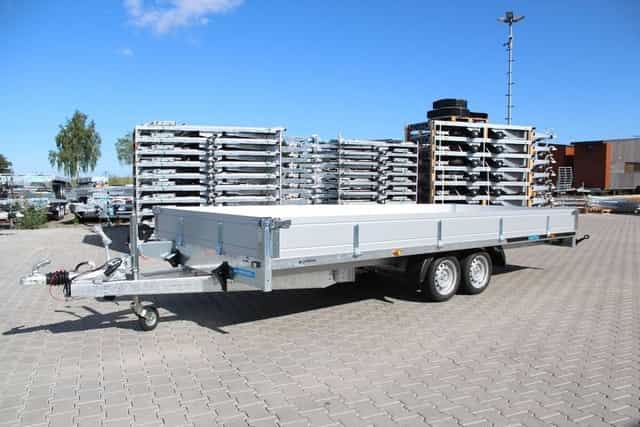 Přívěs MARTZ GT 500 3500kg valník, alu podlaha, ná