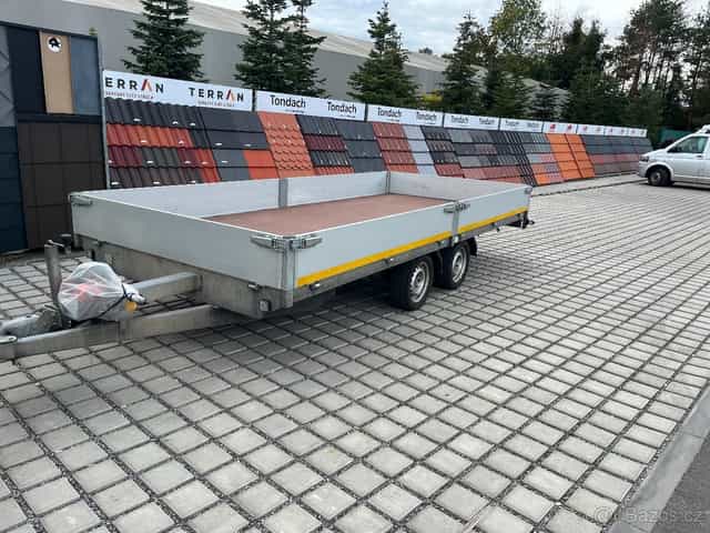 Přívěsný brzděný vozík EDUARD 2700Kg odpočet DPH