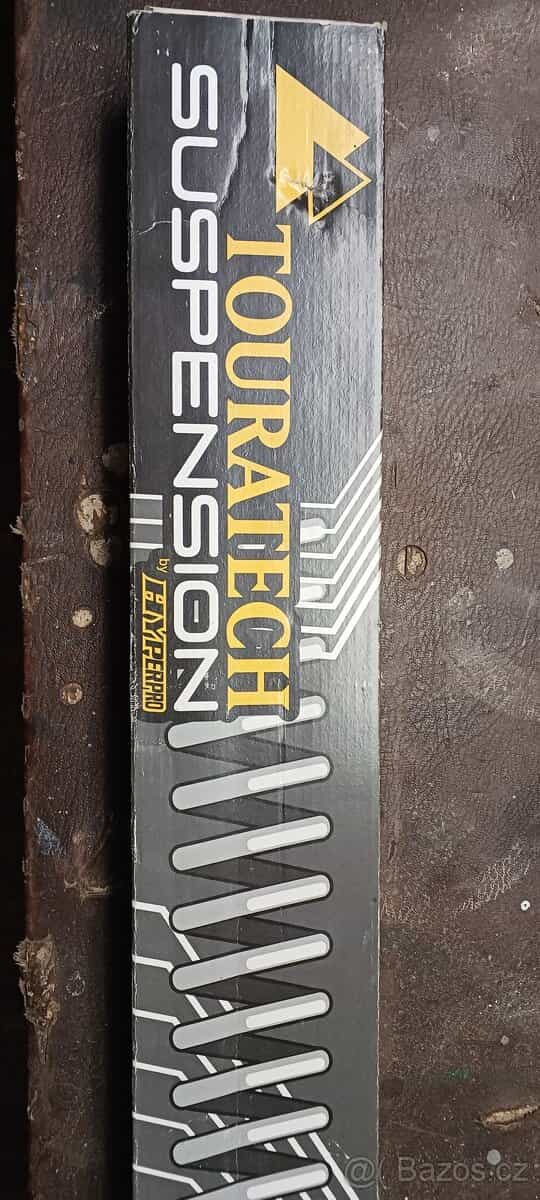 Progresivní pružiny pro přední vidle a pružina zadního tlumi